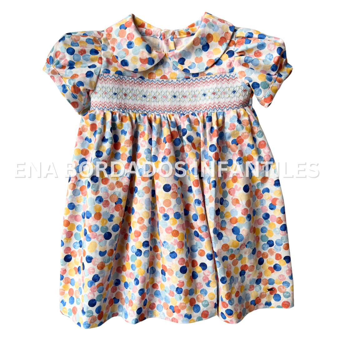 Vestido colores panal
