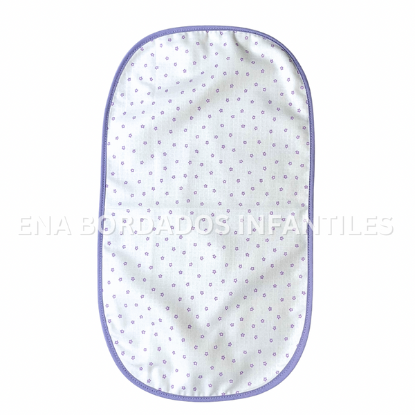 Saca Aire flores moradas con waffle