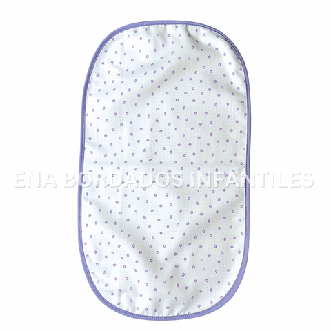 Saca Aire flores moradas con waffle