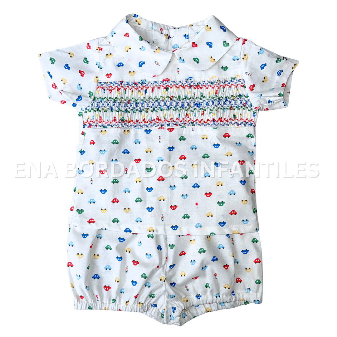 Trajecito carritos con panal