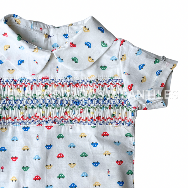 Trajecito carritos con panal