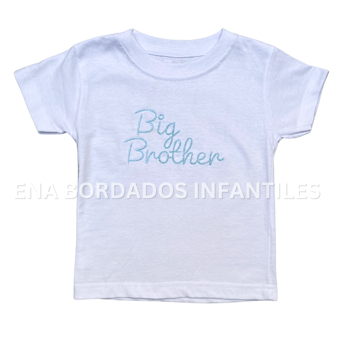 Camiseta bordada Big Brother