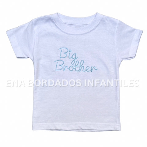 Camiseta bordada Big Brother
