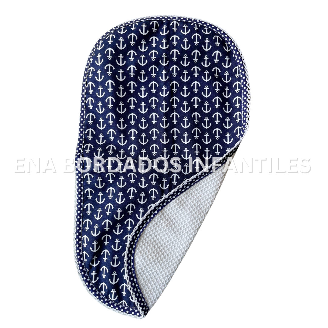 Saca aire waffle orilla anclas azules