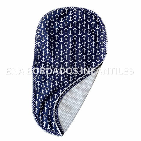 Saca aire waffle orilla anclas azules