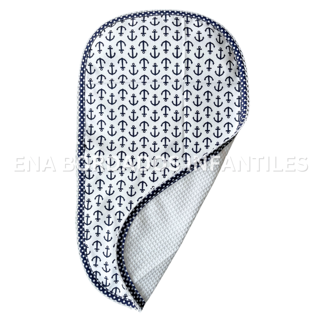 Saca aire waffle blanco anclas