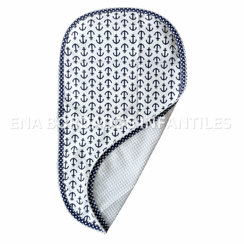 Saca aire waffle blanco anclas