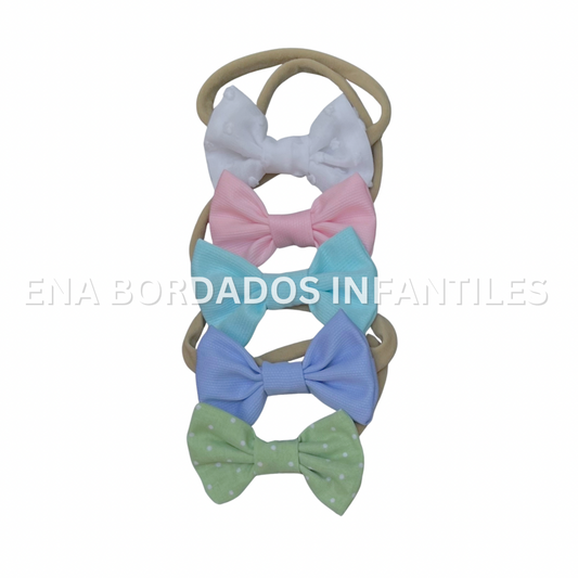 Cajita vinchas colores variados