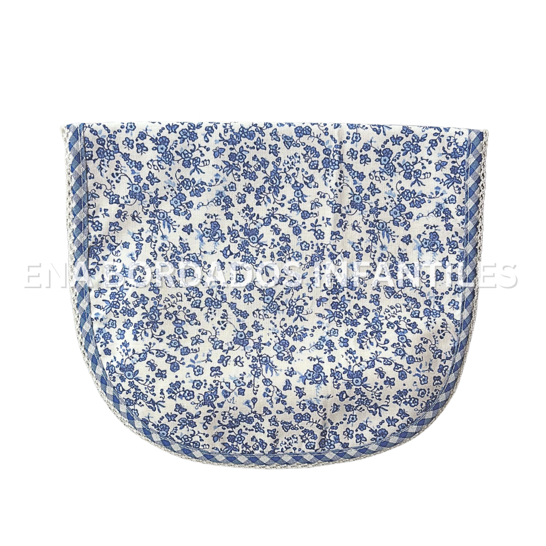 Saca aire flores azules/waffle