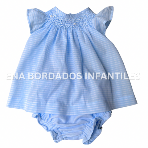 Blusa bishop con calzón 3 meses