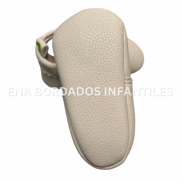 Zapatos blanco hueso