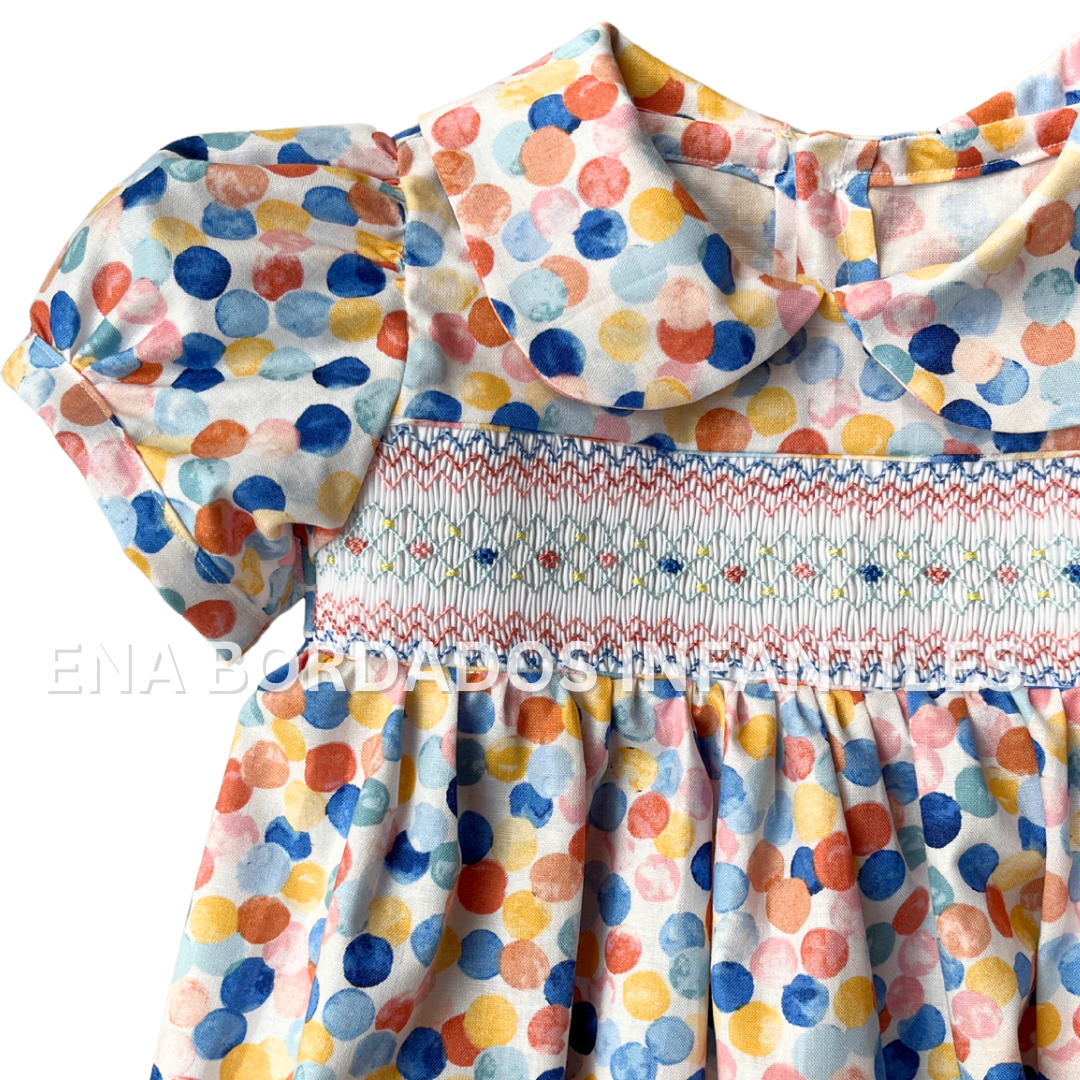 Vestido colores panal