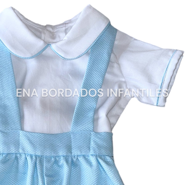Traje Nicolás piqué celeste